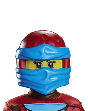 Çocuğun Nya Lego Maskesi