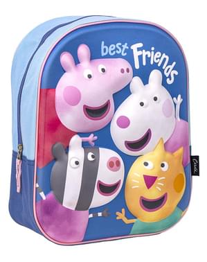 Rucsac pentru copii Peppa Pig personaje 3D