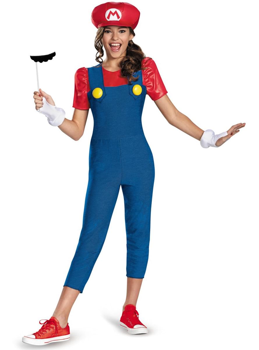 Fato de Mario Bros para adolescente