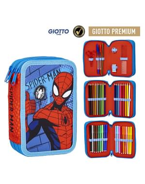 Spider-Man Pencil Case with 3 zipped compartments