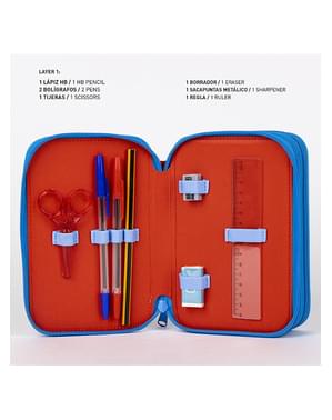 Spider-Man Pencil Case met 3 vakken met rits