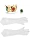 Kit accessori Principessa Peach per donna