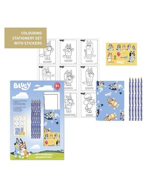 Kit papeterie Bluey enfant