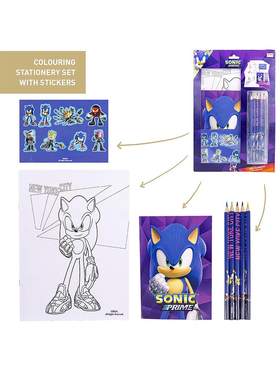 Set de papetărie pentru copii Sonic Prime