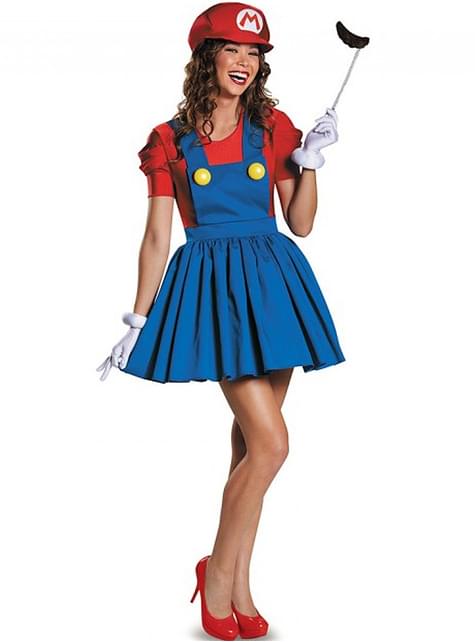 Hardheid Ongeautoriseerd Uitwerpselen Super Mario jurk kostuum voor vrouwen. Volgende dag geleverd | Funidelia