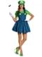 Déguisement Luigi robe femme