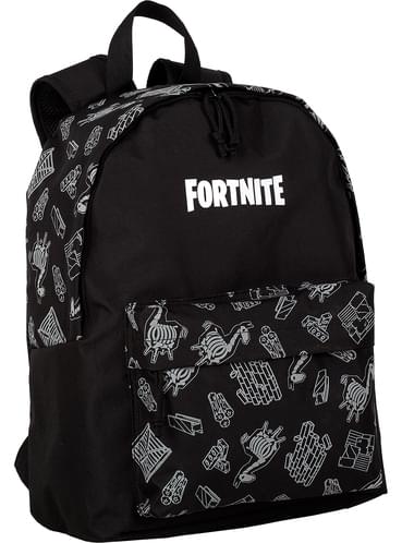 Fortnite Dark Black Backpack Funidelia