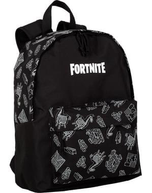 Fortnite Juoda Mėlyna Kuprinė