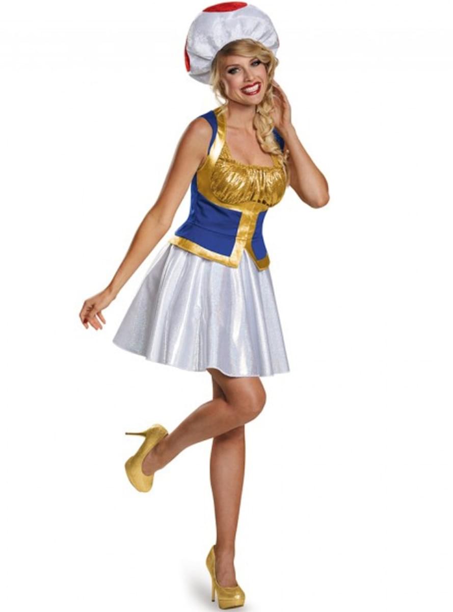 Toad Costume for Teenagers - Super Mario