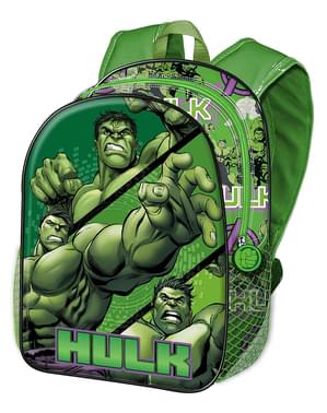 Detský 3D batoh Hulk s maskou