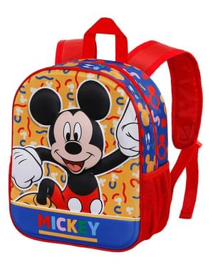 Mochila infantil Mickey Mouse diversão 3D