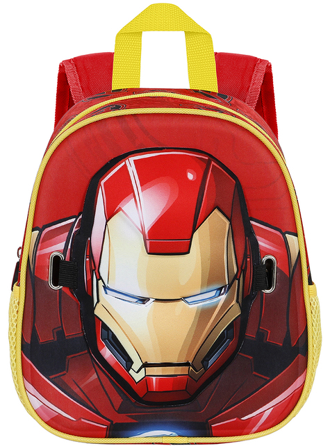 Iron Man Kids Backpack with Mask
