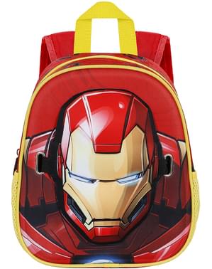 Mochila con máscara infantil Iron Man