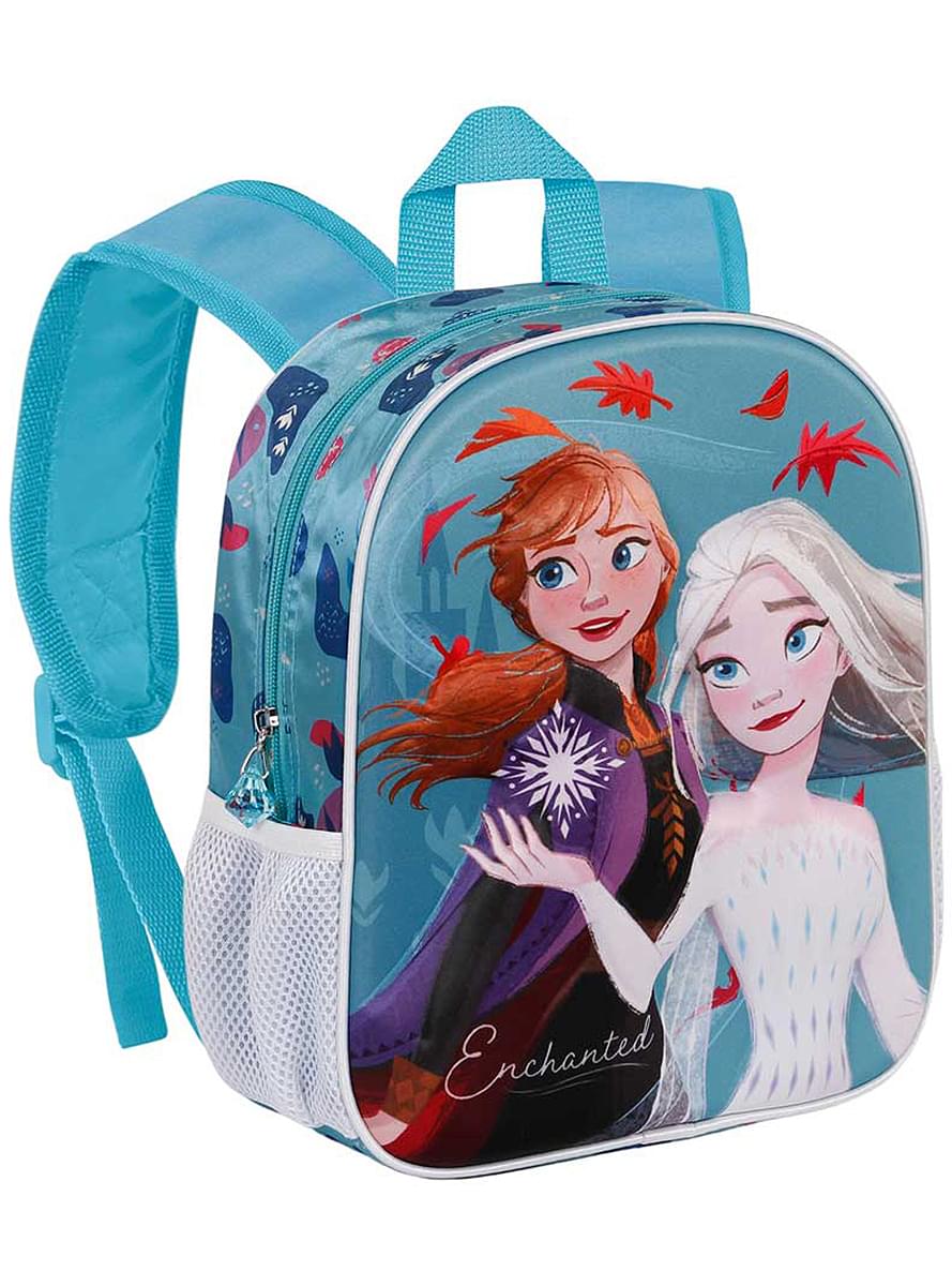 Barnataska 3D Frozen II Elsa og Anna