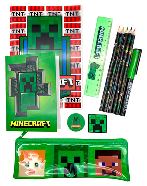 Set de Papelería Minecraft