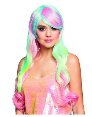 Pastel Colours Unicorn Wig