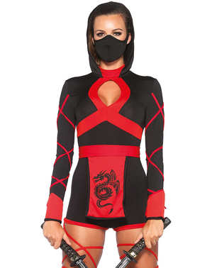 Sexy ninja kostum za ženske