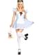 Fato de Alice sexy para mulher