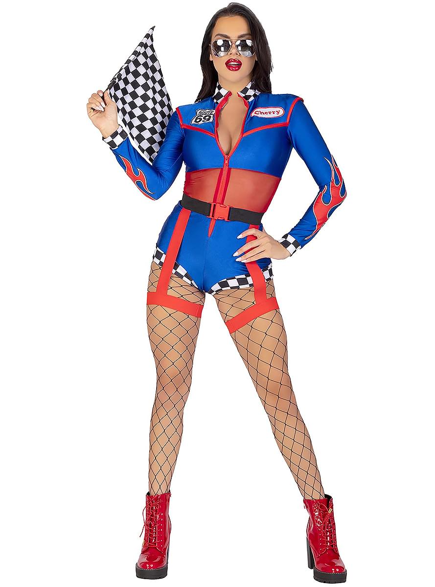Sexy Racing Driver Costume for Women - Leg Avenue