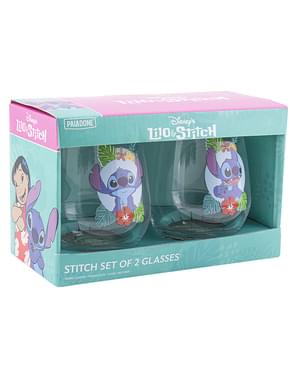 Set 2 Vasos Stitch - Lilo & Stitch