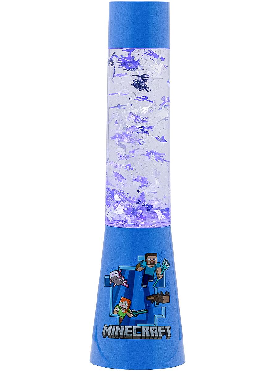 Sininen Minecraft-lamppu