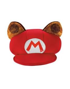 Chapeau de Mario Racoon adulte