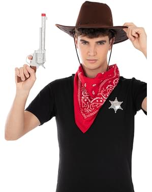 Kit accessori da cowboy per adulto