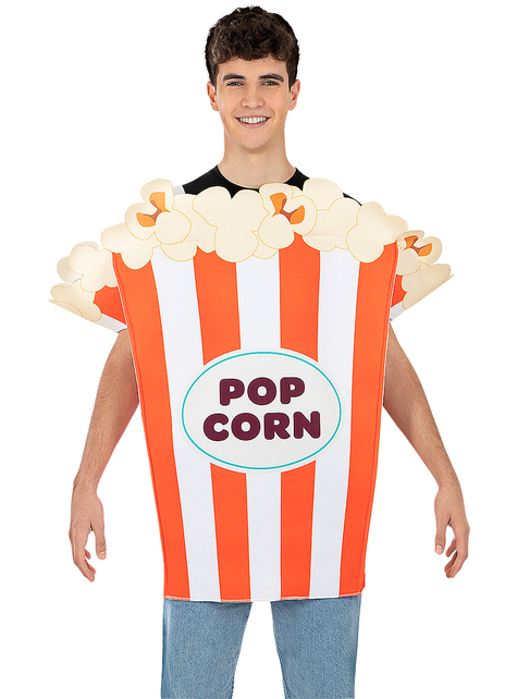 Disfraz de caja de palomitas - Pop corn - Stikets Company