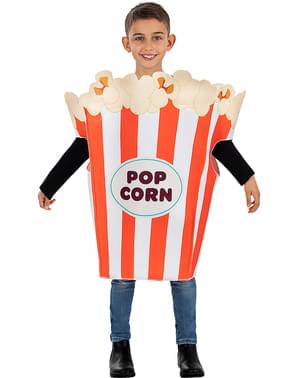 Popcorn-Tüte Kostüm für Kinder
