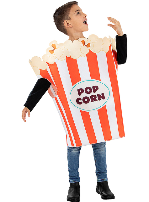 Bag of Popcorn Costume for Kids