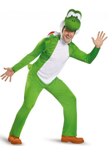 A Man's Deluxe Yoshi Costume for Halloween and Carnival Parties! 