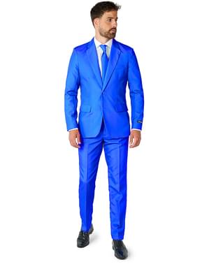 Garnitur Solid Blue Suitmeister