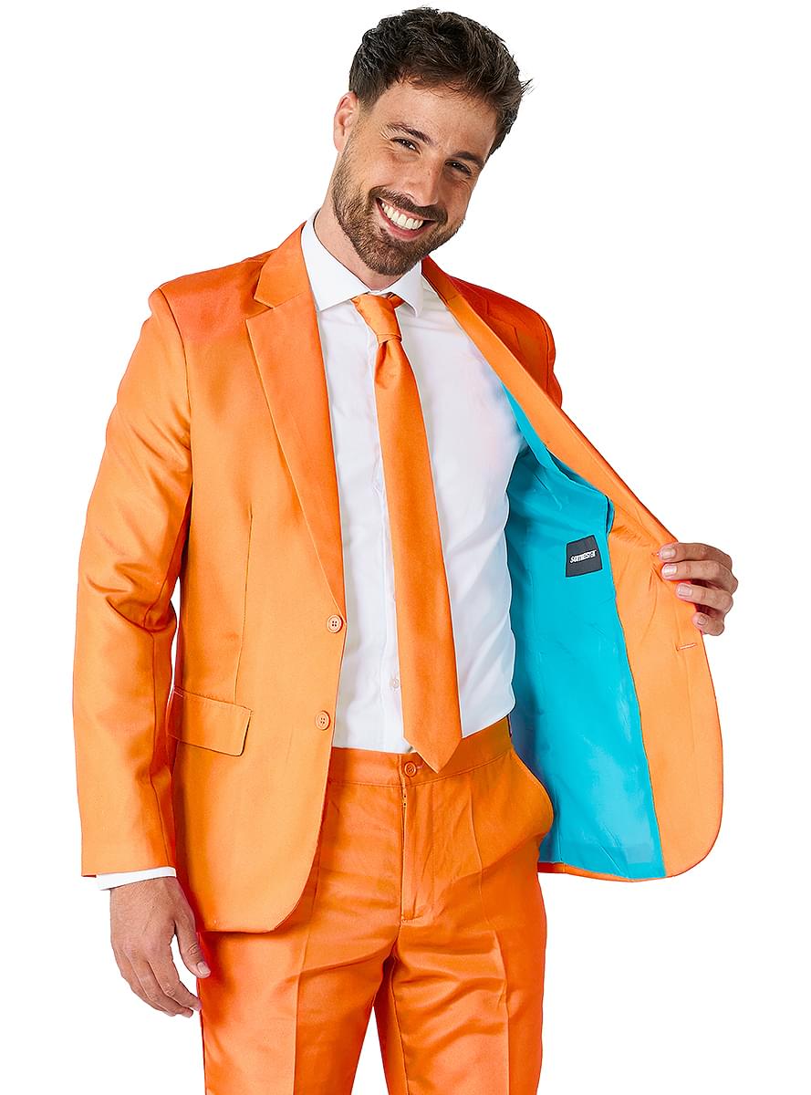 Costum barbați Portocaliu - Suitmeister