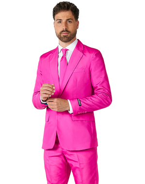 Suitmeister Solid Pink dragt
