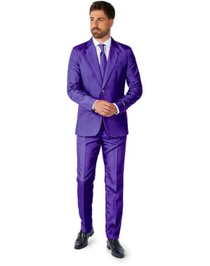 Сплошной фиолетовый костюм
