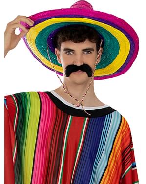 Multifarvet mexicansk sombrero