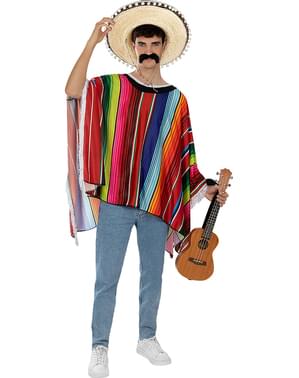 Mexican Poncho for Adults