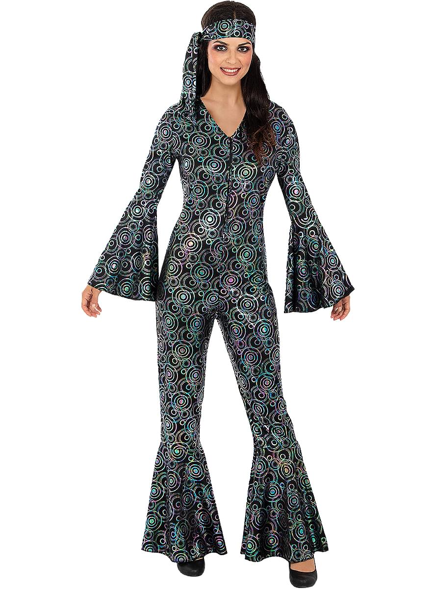 Disco Costume Disco anii 70 pentru femei dimensiune mare