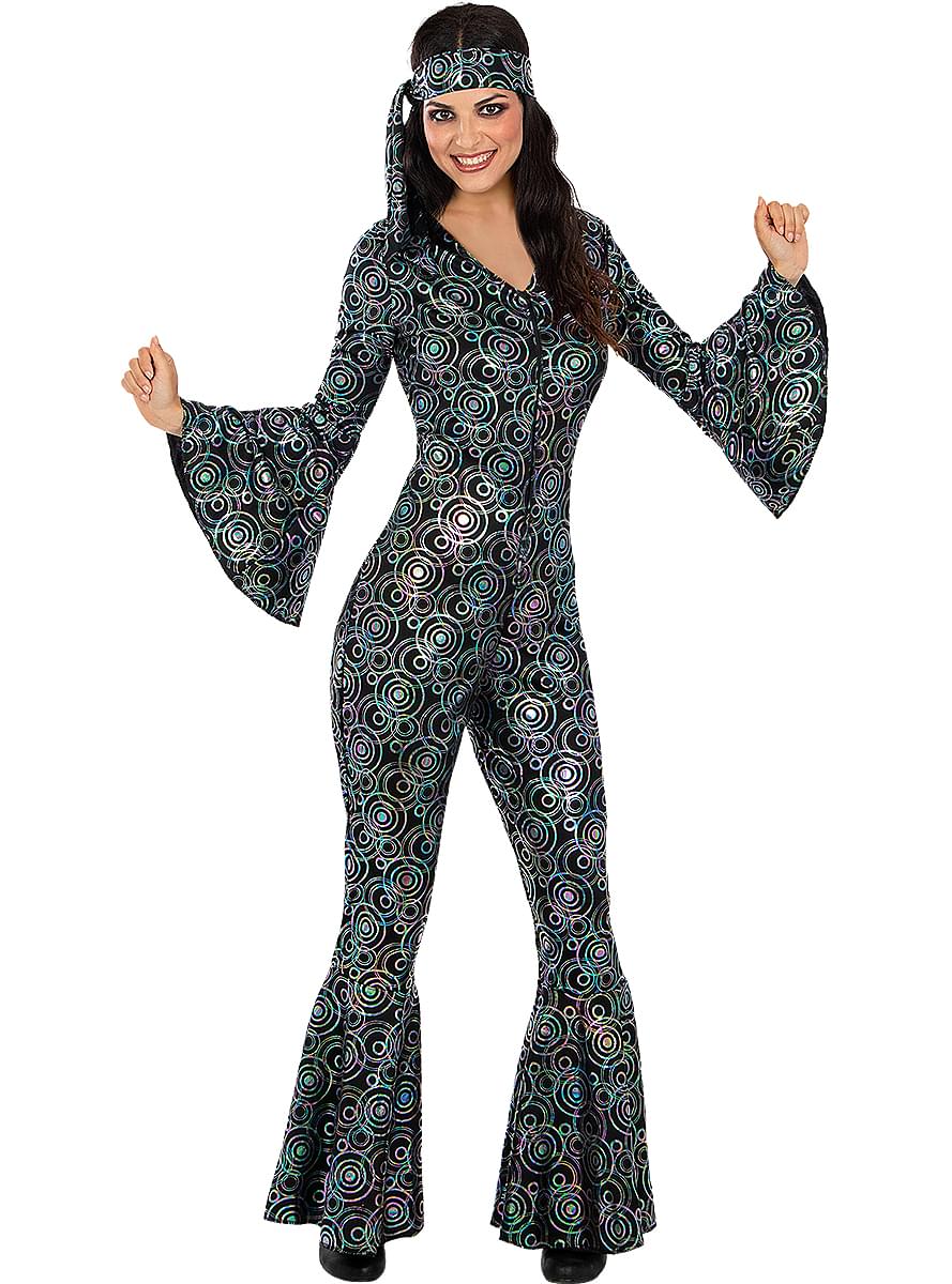 Disco Costume Disco anii 70 pentru femei dimensiune mare