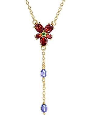 Collier rouge en cristal d'Hermione (Réplique Officielle) - Harry Potter