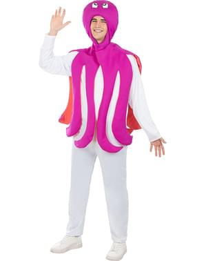 Blæksprutte kostume til voksne