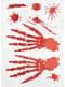 Autocolantes de sangue Halloween