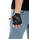 Guantes punk negros para adulto