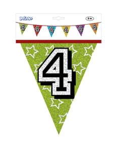 Guirlande fanions numéro 4