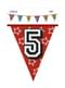 Banderines con número 5