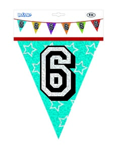 Number 6 Bunting