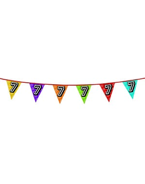 Nummer 7 Dekorasjonslenke