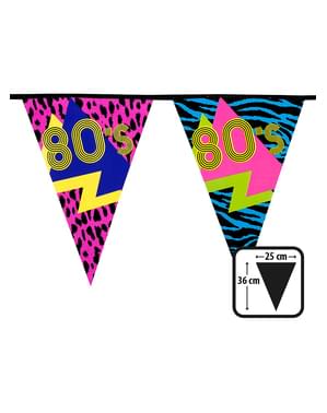 80-as évek Születésnapi Transzparens
