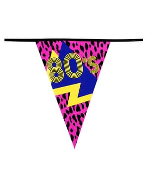 80-as évek Születésnapi Transzparens