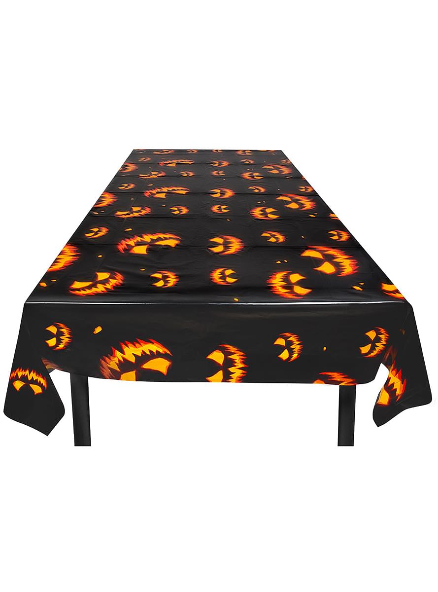 Halloween Pumpkin Table Cover